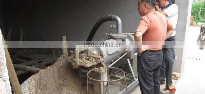 Hot Sale pig manure dewater machine/dung dewatering machine