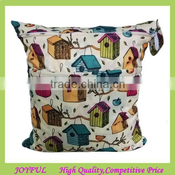 2015 Wholesale baby waterproof diaper wet bag