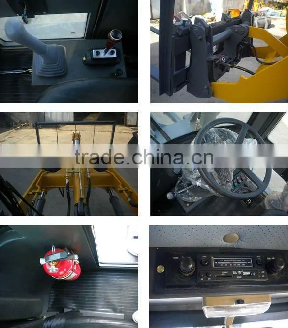 European Popular 1.5T Small Wheel Loader with CE