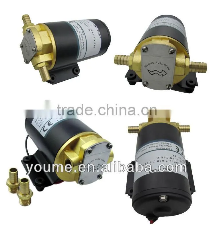 portable 12V dc low pressure electric gear oil pump