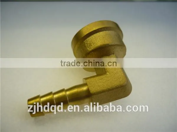 brass elbow type male hose fitting for pvc pu pipe