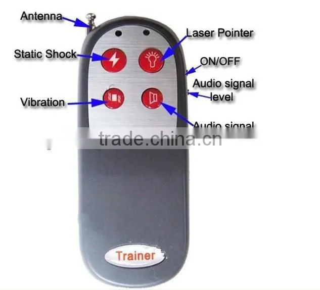 1000m 4in1 Remote Control Dog Training Bark Stop Collar