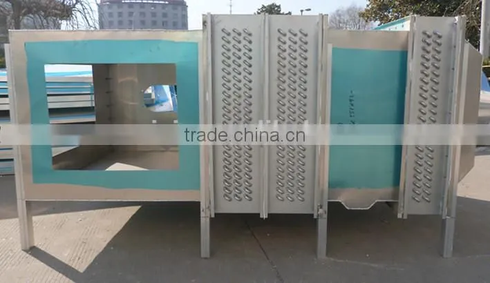 Aluminum ventilation system in greenhouse