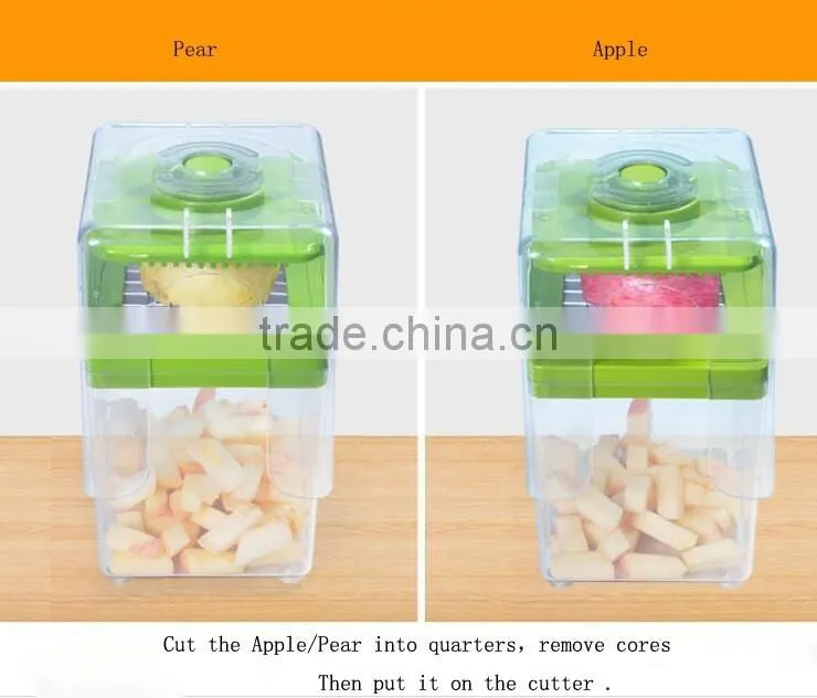 Chop Magic Shredder hand kitchen fruit cutter and vegetable shredding dividers