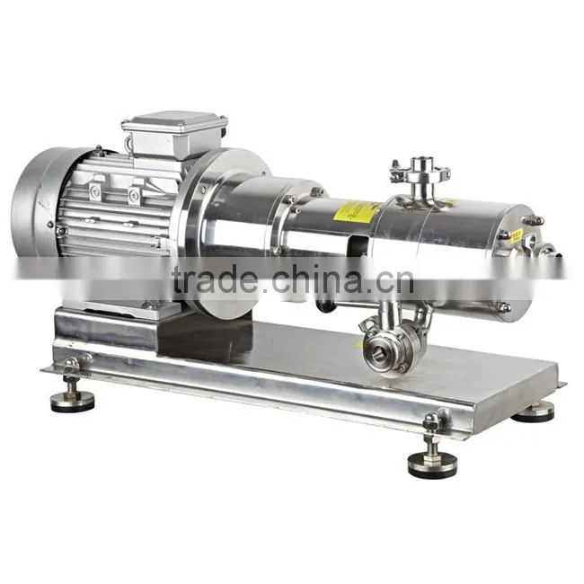 3 stage inline high shear homogenizer