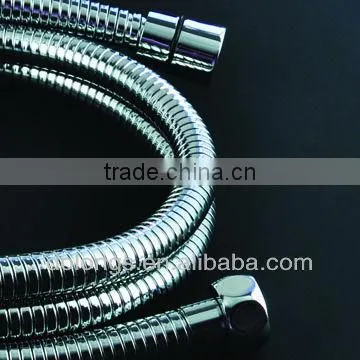 stainless steel Plating Chrome PVC&EPDM shower hose (1.2m~2.om)