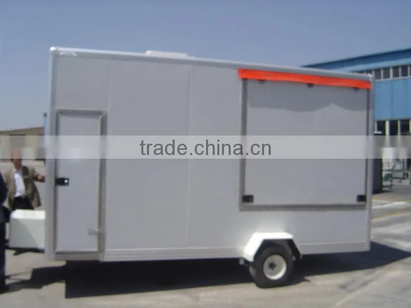 panel solar trailer lectrical operated delicious fast food vanfor sale