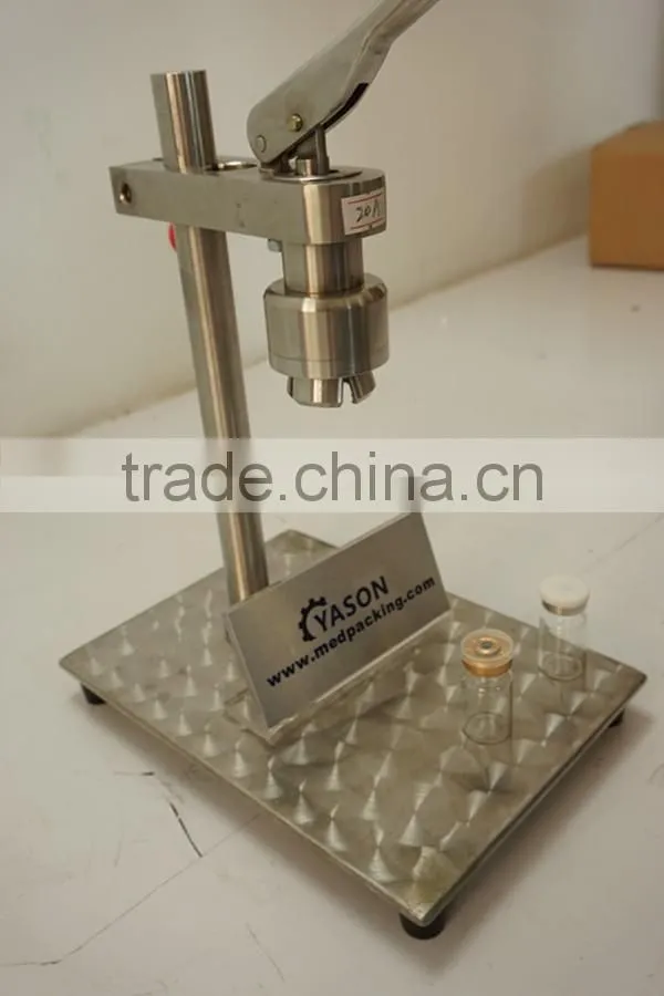 20mm Desktop Hand Vial Crimper Crimping Tool for Flip Off&Tear Off Caps