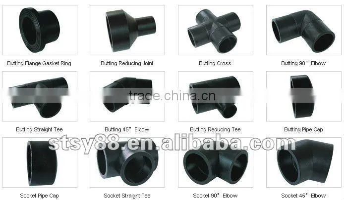 Professional Female Threaded elbow , HDPE plastic pipe fitting, Female Elbow