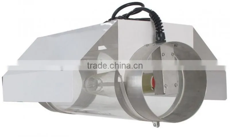 8" grow light air cooled hood hydroponics grow reflector small air-cooled reflectors 8" cool tube reflector