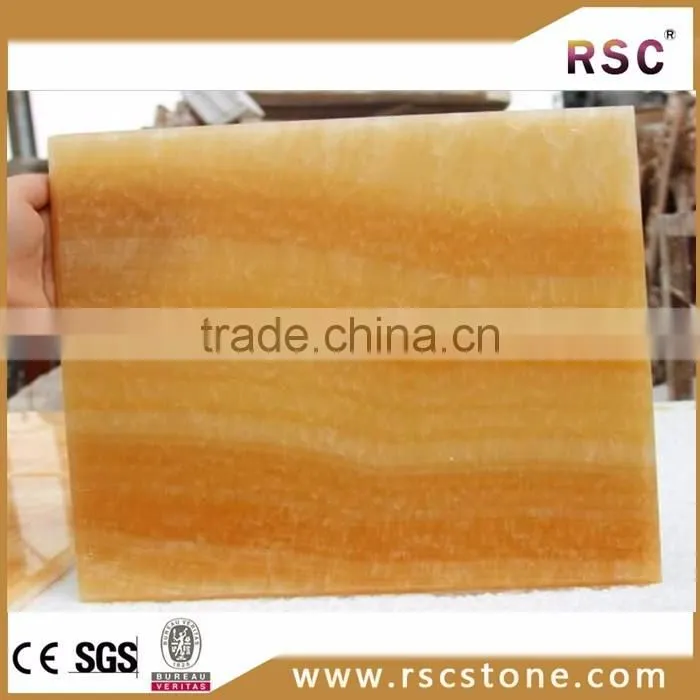 Honey yellow onyx marble