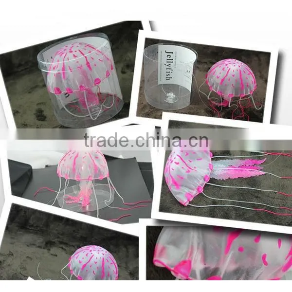 Popular novelty imitation silicone toy coral aquarium for tank