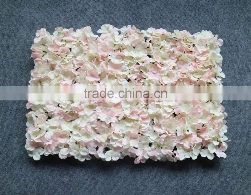 Silk hydrangea flower mat