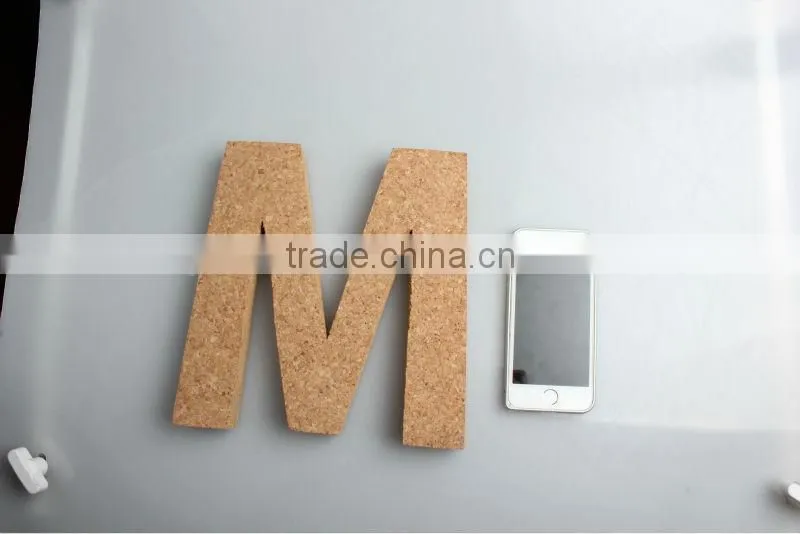 natural cork letter "H" OEM