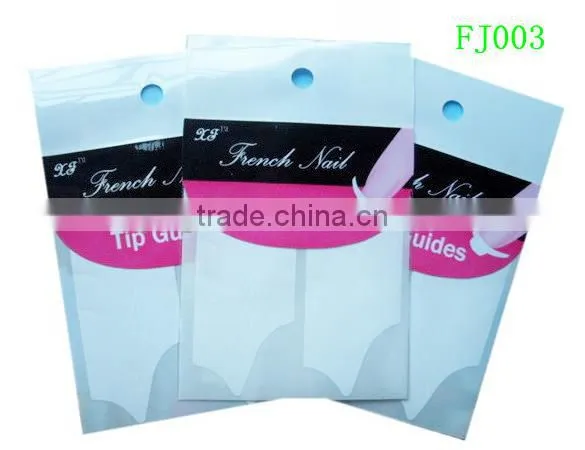 High quality Classic french impress nails false nail stick on tip, Gradient nail stick Fashion Nail art