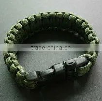 New paracord survival bracelet