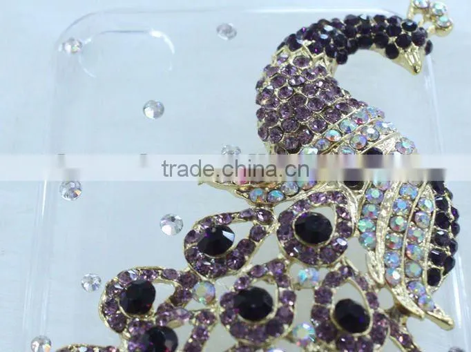 peacock case for iphone 4g peacock chrome diamond case for iphone 4