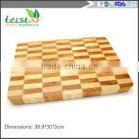 Teak Cutting Board - Rectangle Board With Hand Grip And Juice Canal (24 x 18 x 1.5 in.)