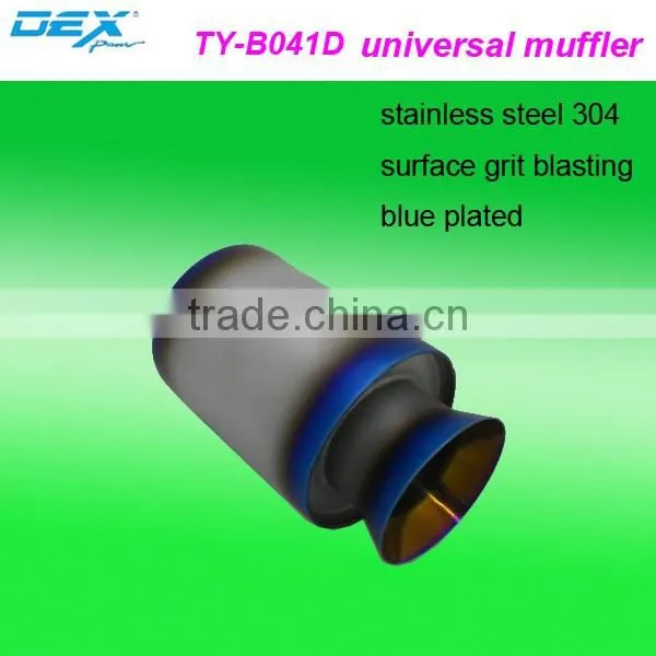 racing spare part exhaust system universal muffler performance
