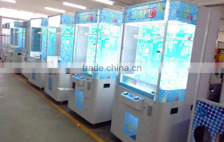 Hot Sale Candy Games Machines/DF-V213 Coin Pusher Toy Claw Vending games