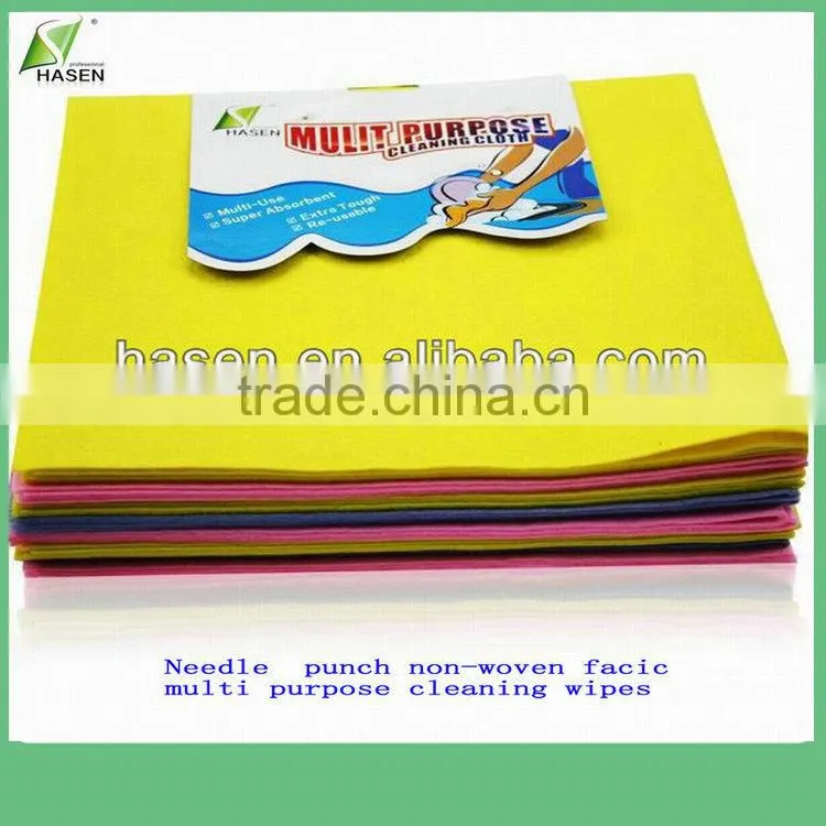 Needle punched cloth