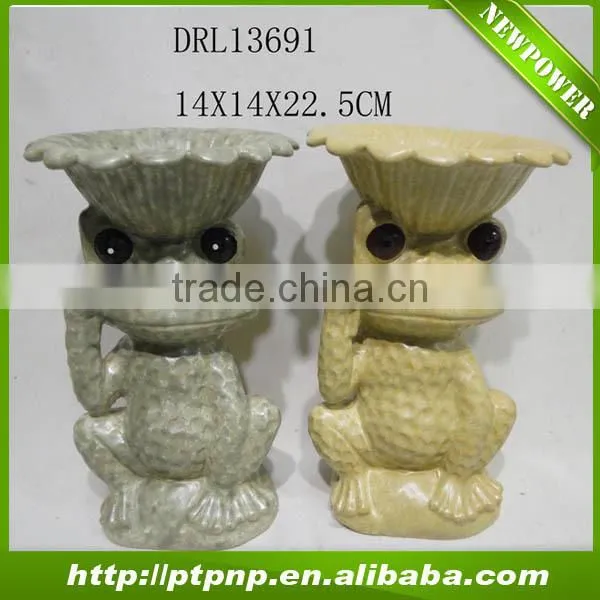 2014 Wholesale garden ceramic bird bath