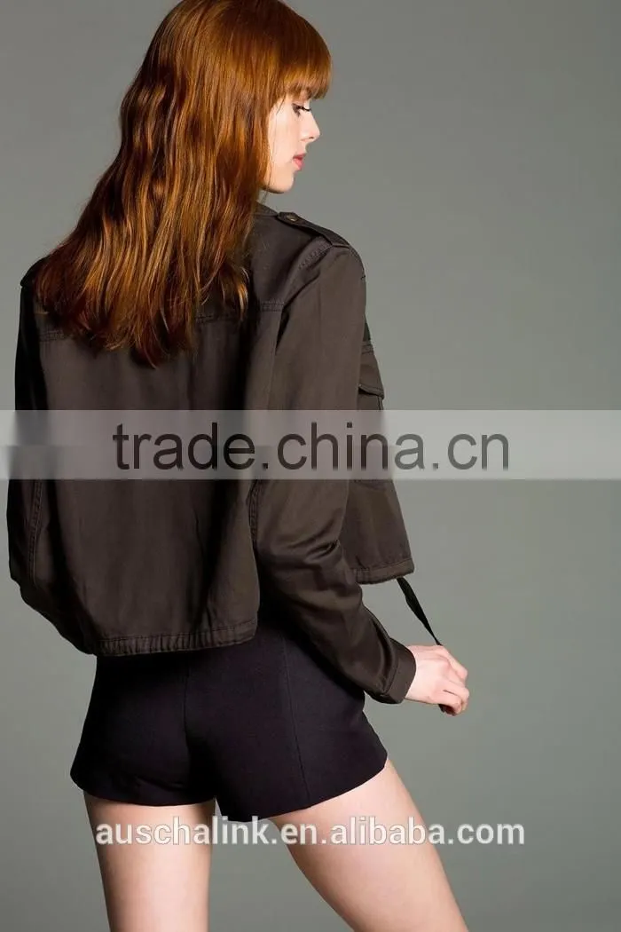 OEM service newest cropped cheap varsity jacket made in china