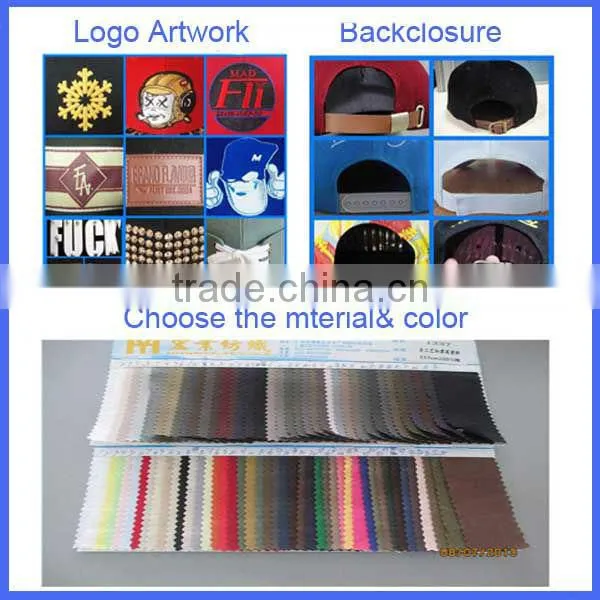 100% cotton 6 panel custom patch embroidery baseball cap