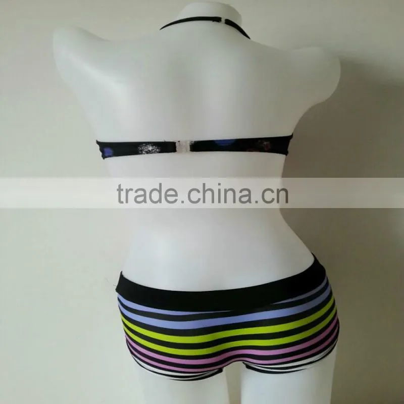 Summer best-sell stylish AOP bikini swimwear
