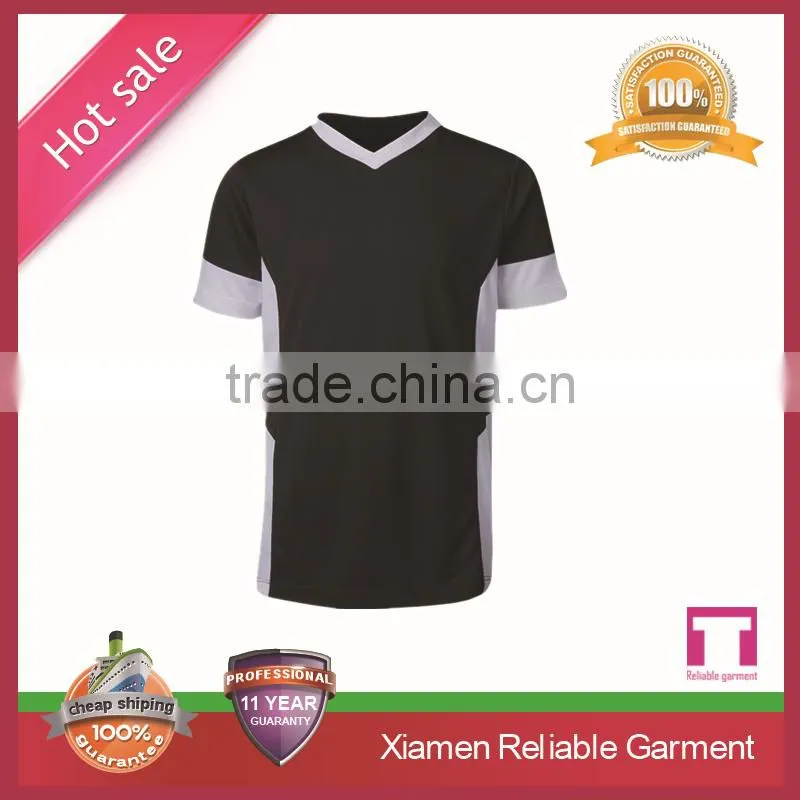 Hot 2016 new design football shirt maker no logo OEM China factory