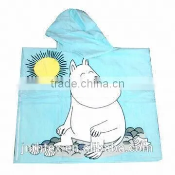 Hot sale 100%Cotton terry printed magic tablet towel