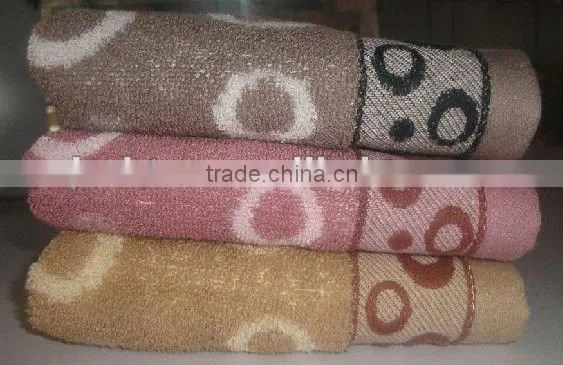 cheap elegant towel jacquard