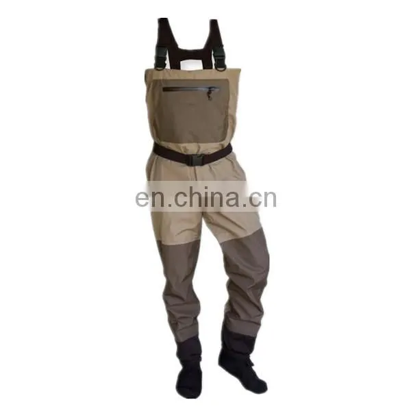 The latest high quality Breathable and waterproof chest waders fleece pockets for warm water