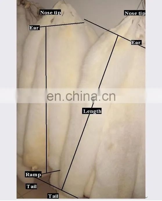 Top grade wholesale price natural new finished tanned processed fox fur skin