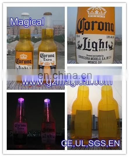 inflatable soft water beverage can/ inflatable drinking alcohol can