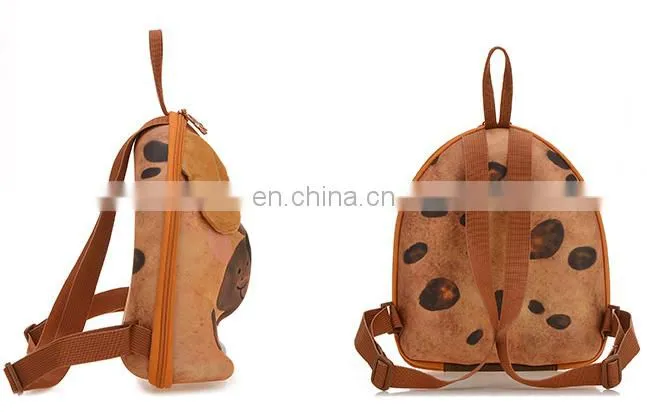 Colorful cute animal cartoon school backpack for primary students