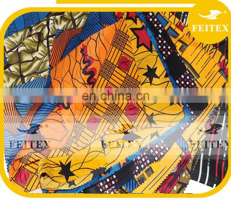 Peach Skin China Manufacturer New Fashion ODM Spandex african print polyester garment fabric