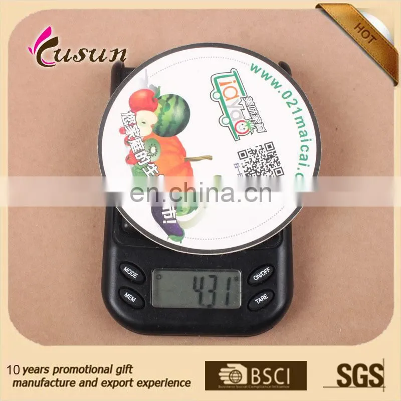 Wholesale promotional custom cheap cardboard drink coasters