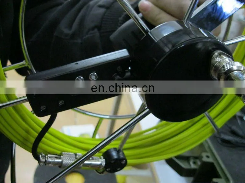 50m cable TEC-Z710DLK sewer inspection camera, with meter counter
