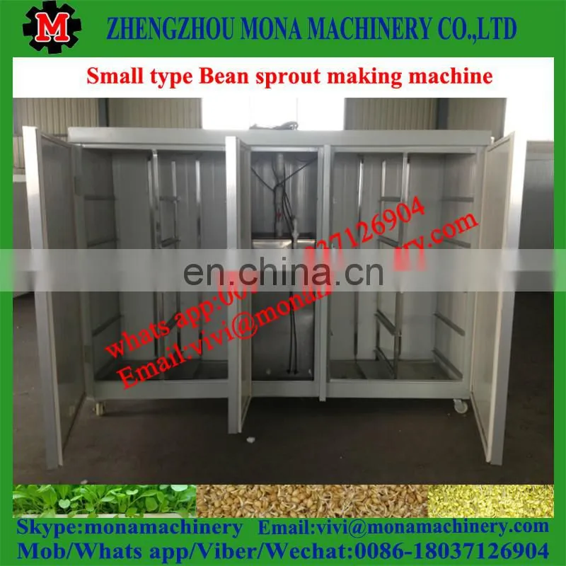 Commercial rabbits fodder making machine / hydroponic culturing barley breeding machine for sale