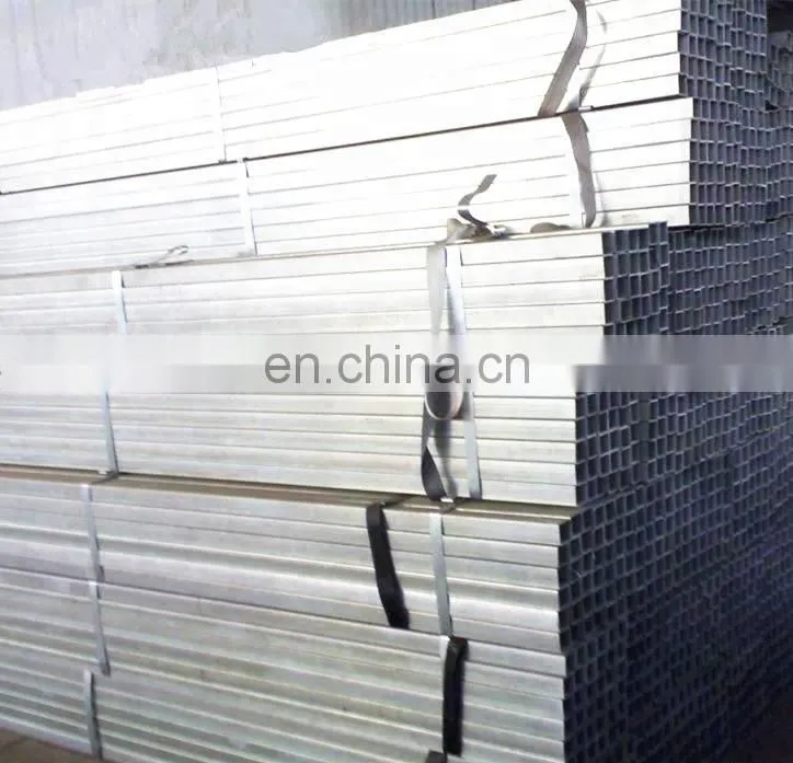 100*100 galvanized steel square tube tubing / hollow section steel pipe
