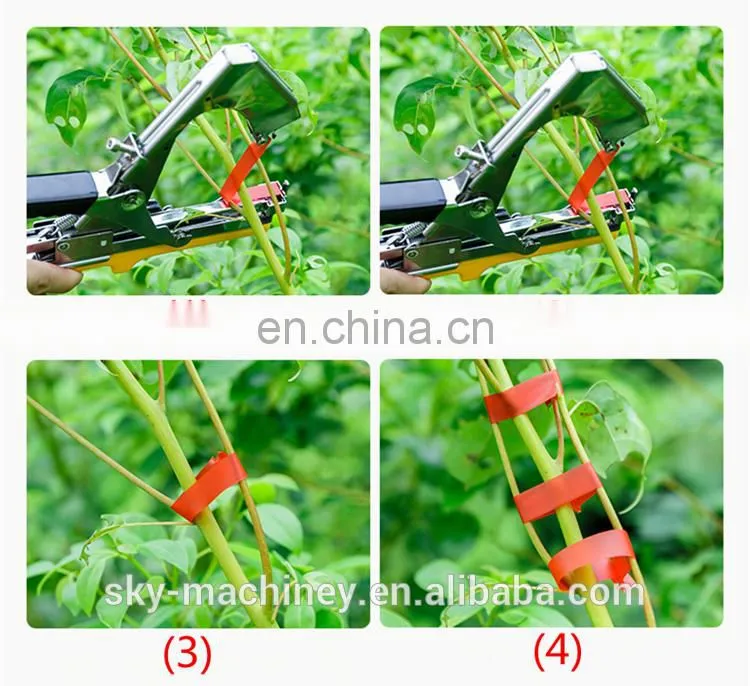 skyagri plant fixing machine vine tapetool for tomato cucumber grape capsicum