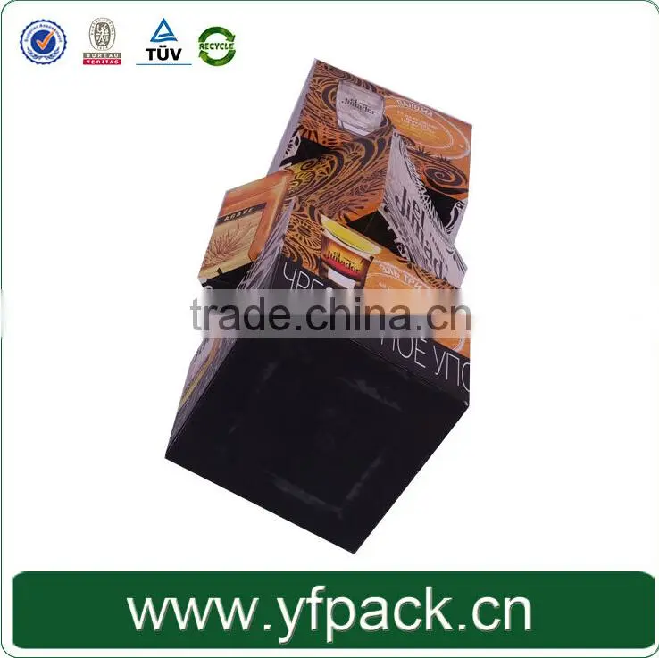 Wholesale Custom Cheap Recycled Decorate Luxury Branded Design Classic Cardboard Paper Wine Box