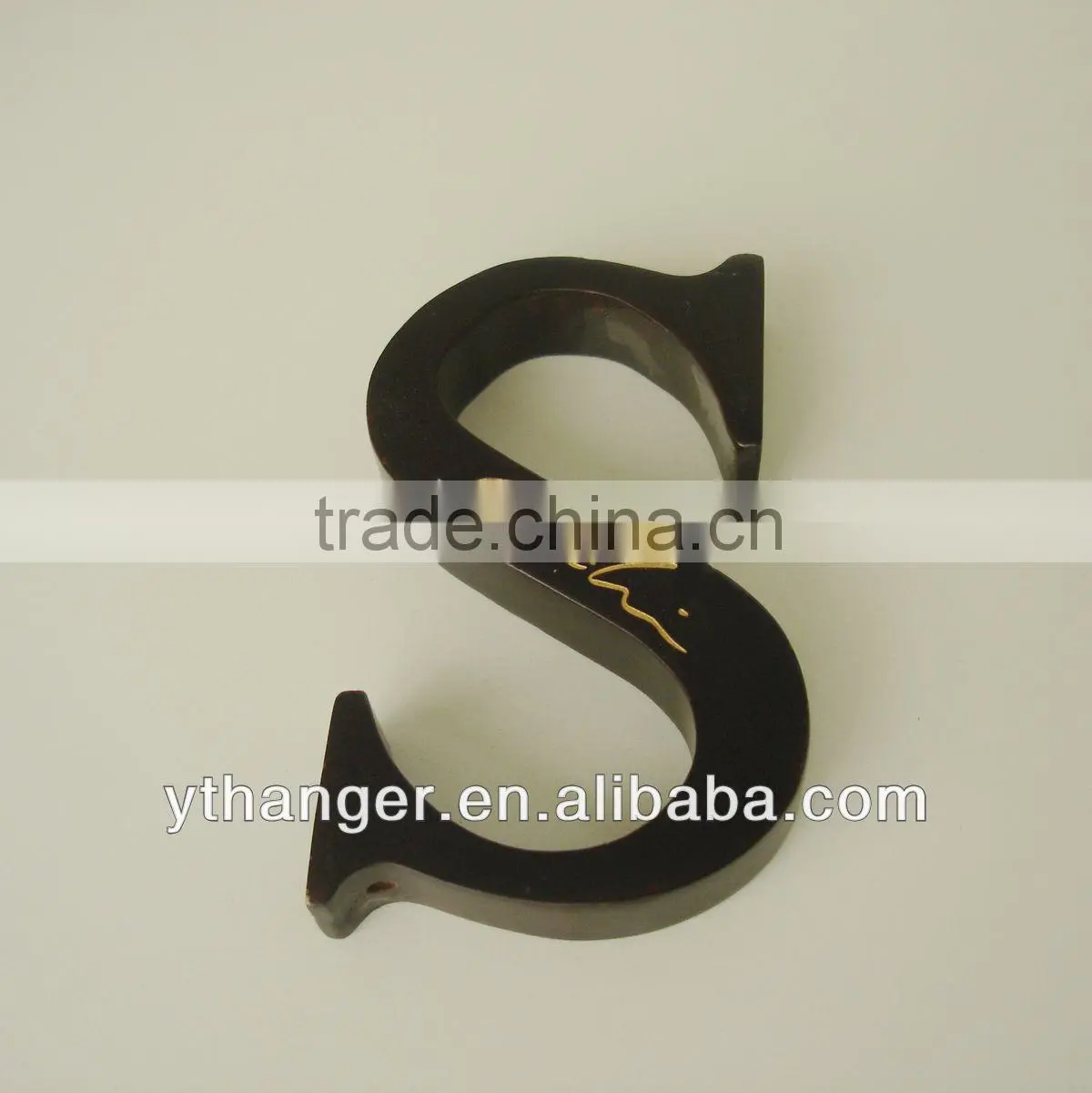 WS005 woodren ring for pants S shap brand belt loop