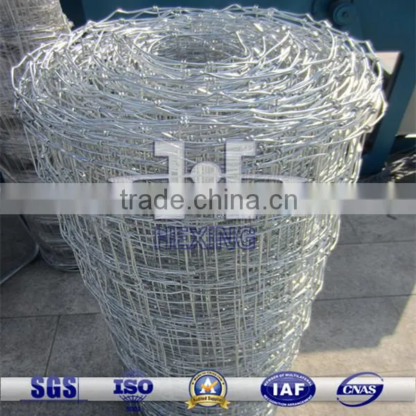 low carbon steel hinge joint cattle fence