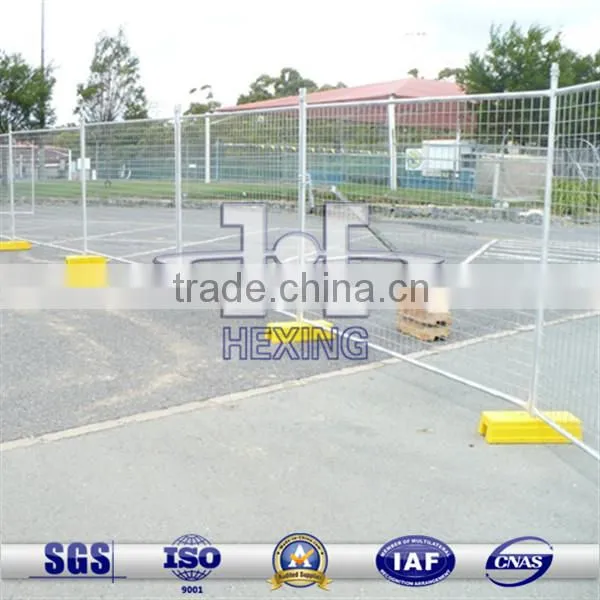 Powder Coated Carbon Steel Road Side Temporary Security Fence
