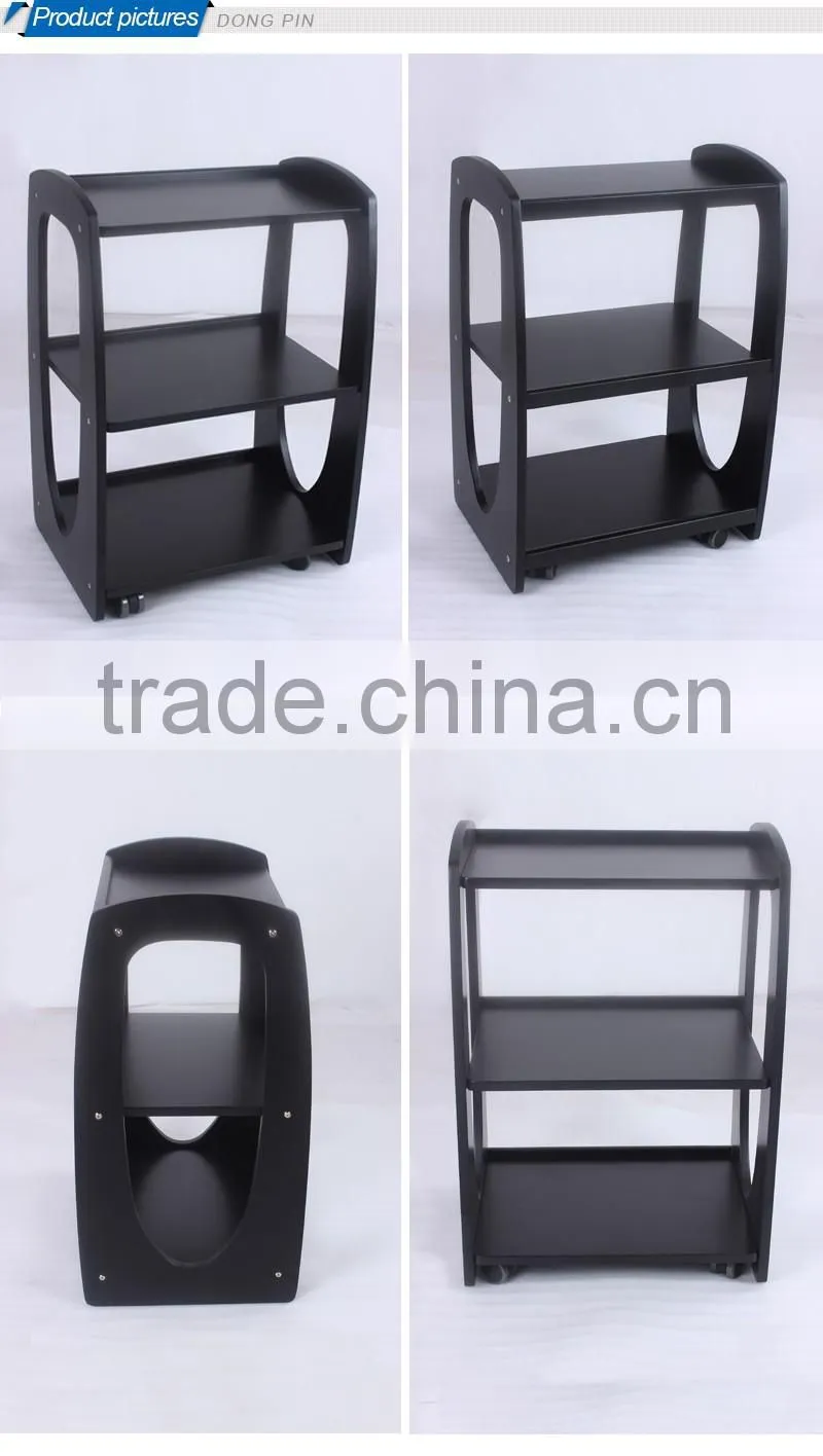 rattan black trolley beauty salon supply