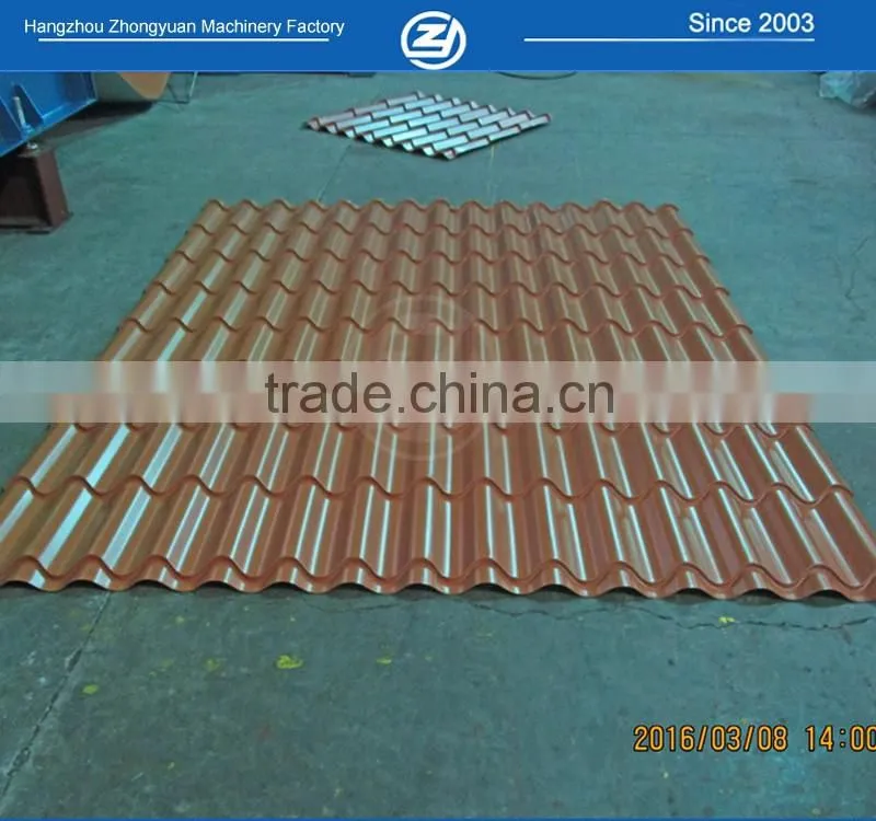 Customize Roof Tile Making Machine With Stacking