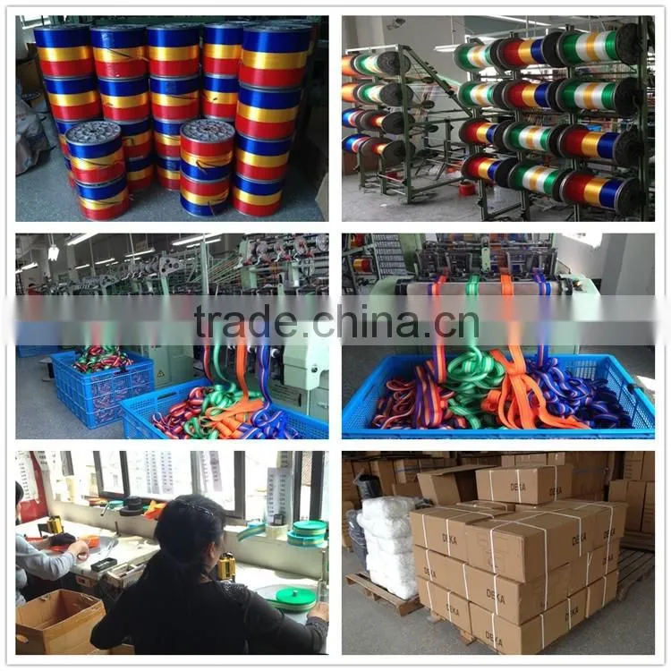 Low price 35/40/50/60mm black PP bag webbing wholesale