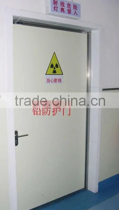 strong lead-lined doors, x-ray proof door, sliding door for hospital x-ray protection